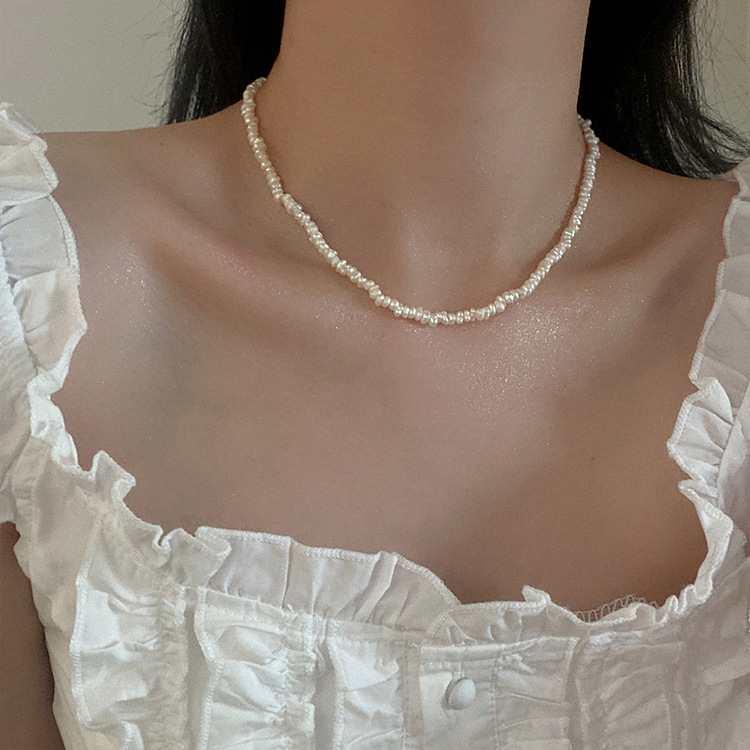 Temperament And Elegant Necklace Freshwater Pearl Series