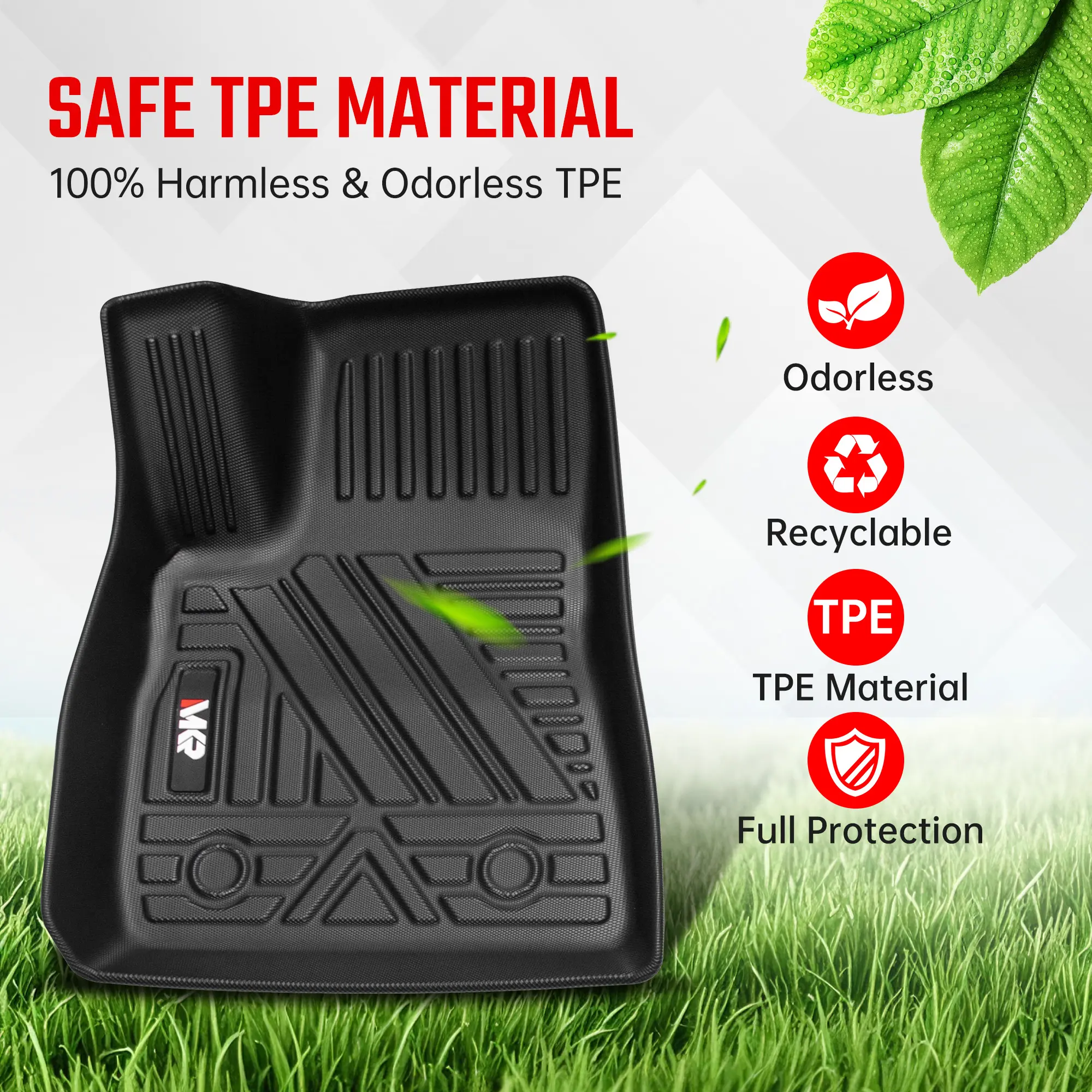 TPE Floor Mat For Tesla Model 3