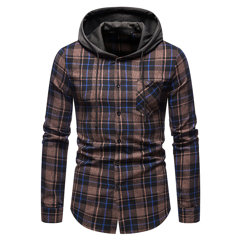 Men's Casual Fashion Men's Long-sleeved Hoodie