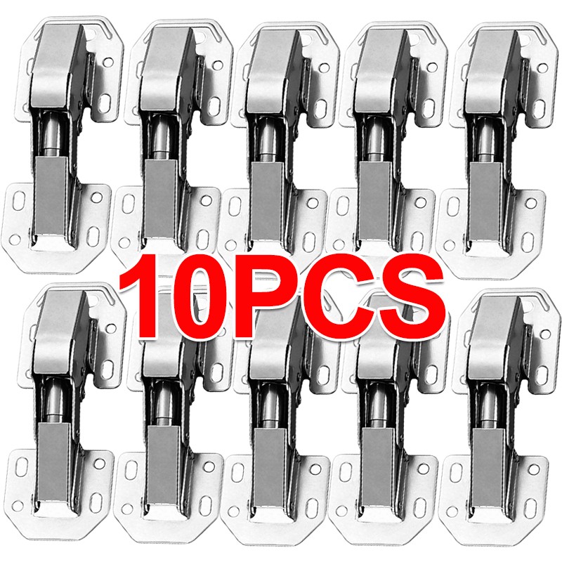 10X 90Degree Hidden Hinges Frameless Cabinet Large Angle Soft Closing UK — image 5