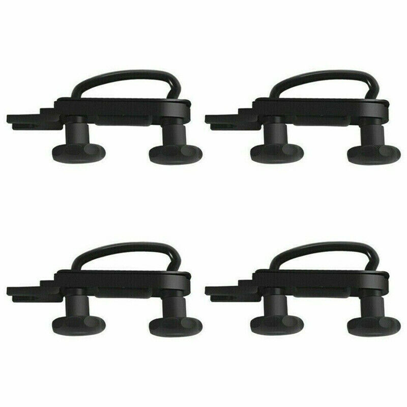 4PCS Stainless Universal Roof Box U-Bolt Clamps Car Van