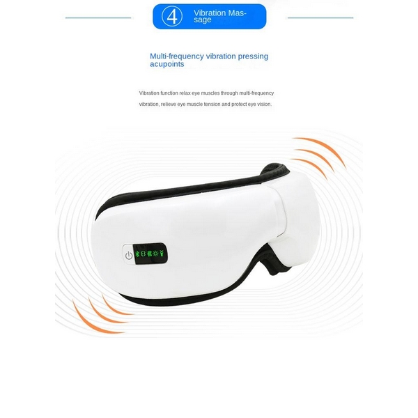 Heat Eye Massager with Music, Rechargeable. Health and wellness for your eyes. Spending hours working on the laptop or phone can cause fatigue for your eyes and mind. Fortunately, there are things you can do to alleviate headaches and provide relaxation. 