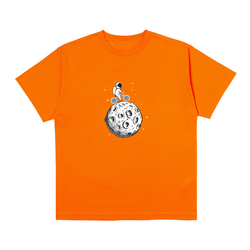 Title 8, T-shirt Unisexe Astronauta Cycliste Espace - Co...