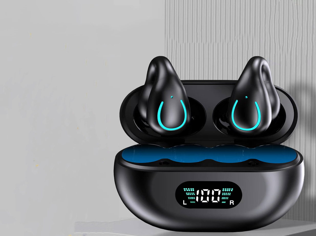 Wireless Bluetooth Earbuds with LED Display Charging Case for iPhone Android - 第 4/5 張圖片