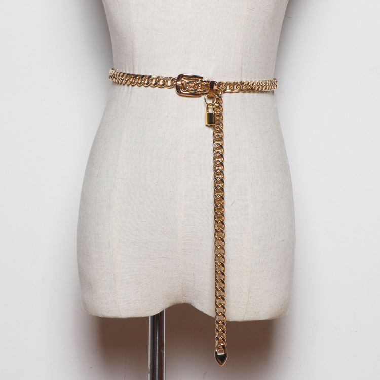 Waist Chain Women's Fine Decorative Dress With Skirt Sweater Chain Chain Metal Belt