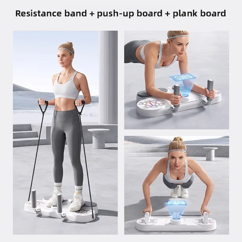 Multifunctional Plank Trainer & Push-up Stand Board