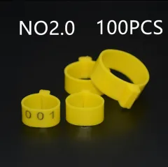 The Chicken Foot Ring - 2.0Yellow 100Pcs - View 1