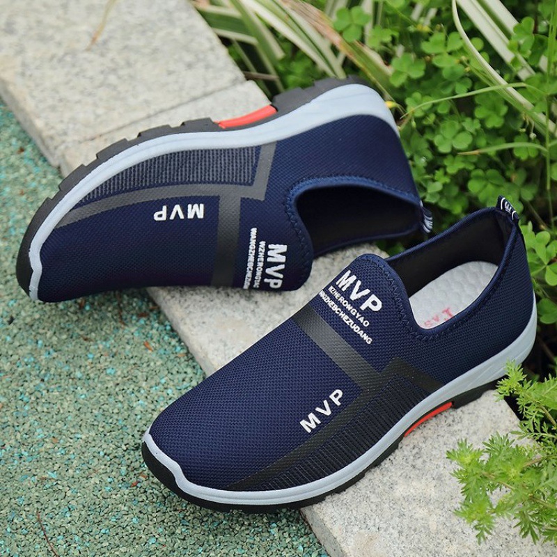 Title 7, Mens casual breathable cloth shoes, comfortabl...