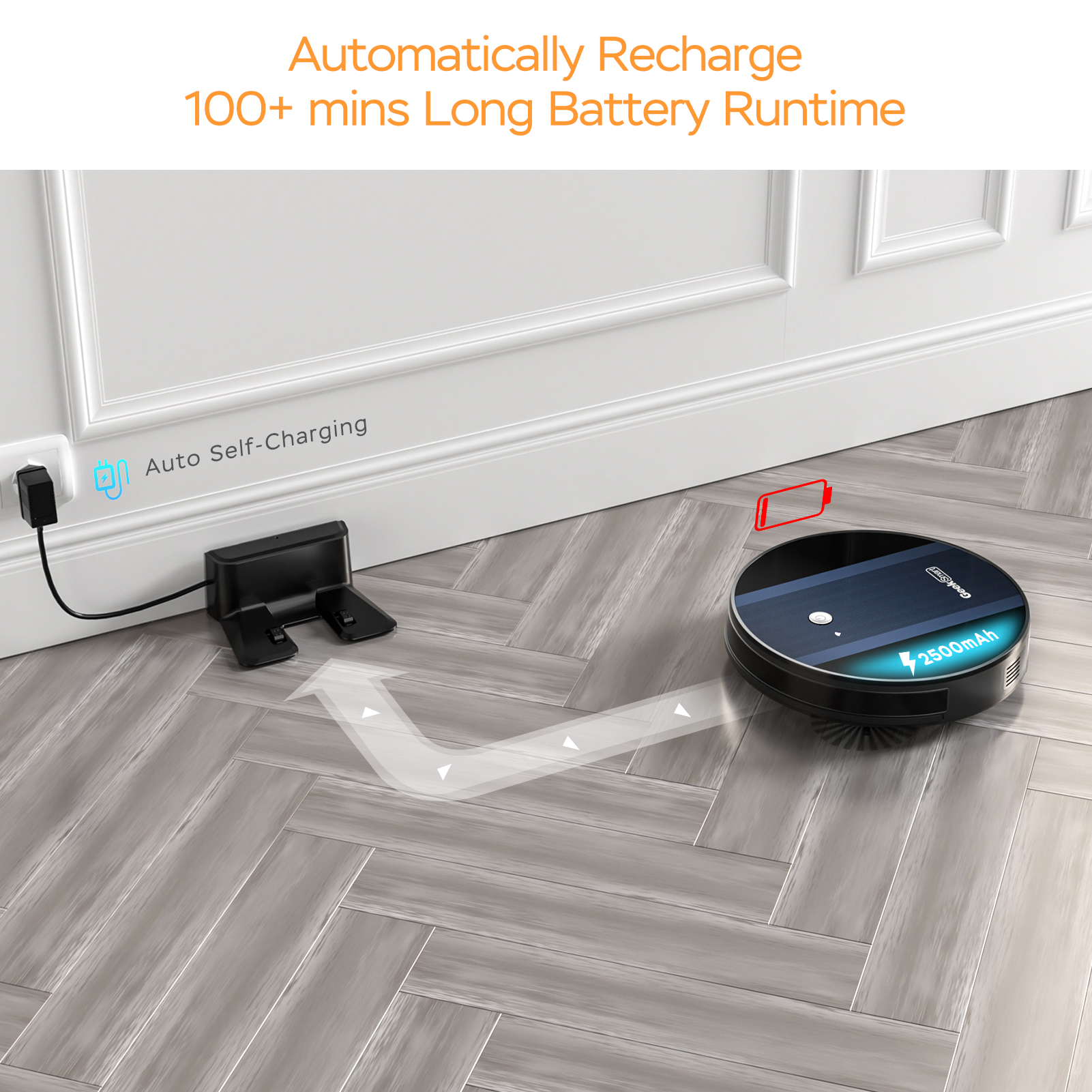 Smart Robot Vacuum Cleaner Auto Sweeper Floor Carp... – Grandado
