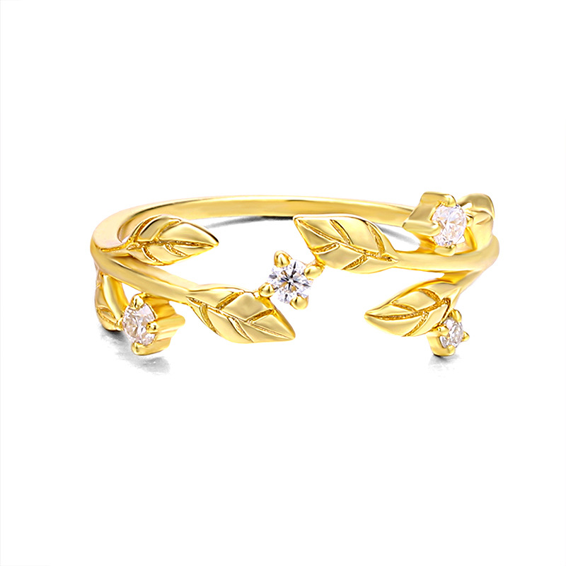 Title 3, S925 Sterling Silver Gold-plated Hollowed-out L...