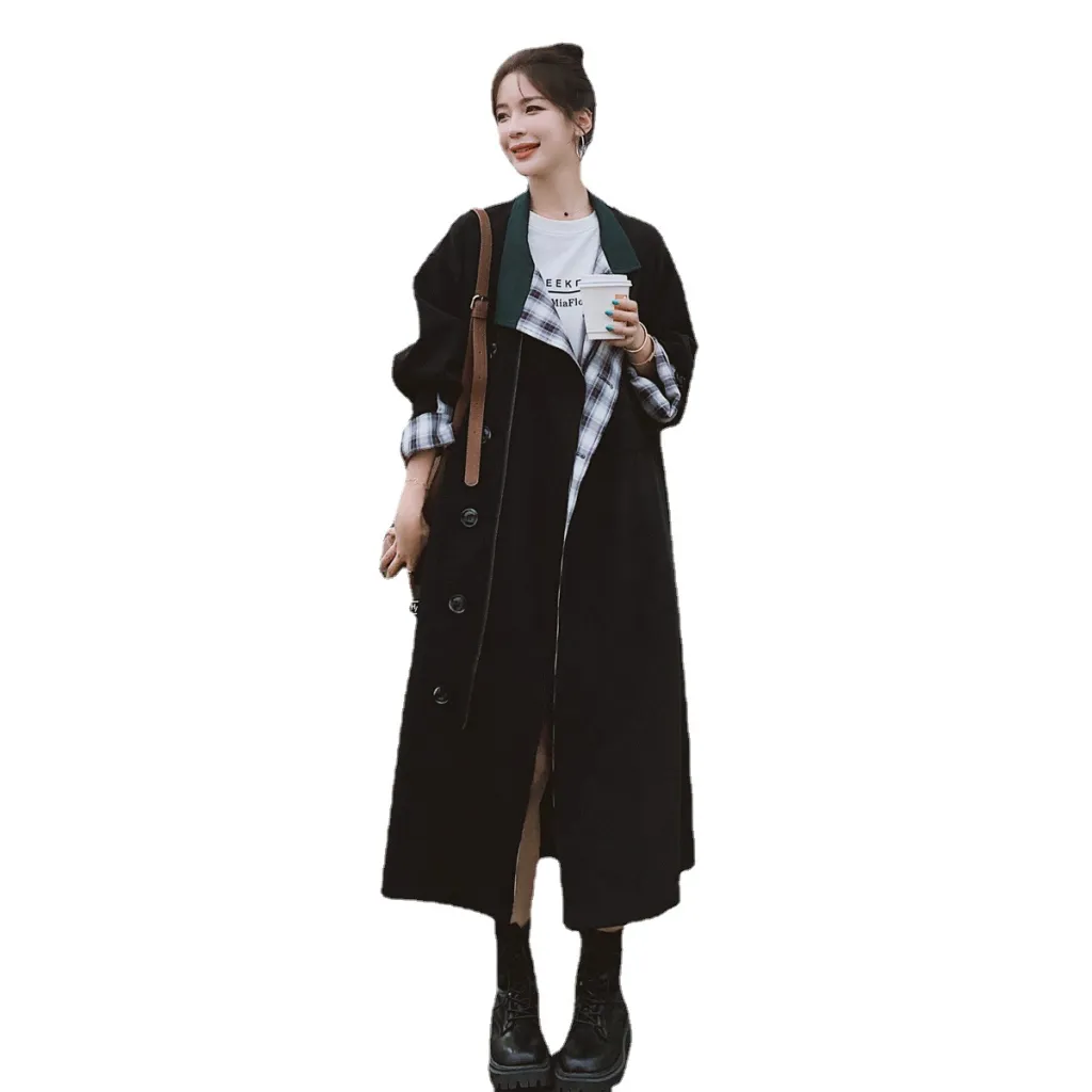 New Design Sense Loose And Thin Temperament Casual Jacket Women - Black