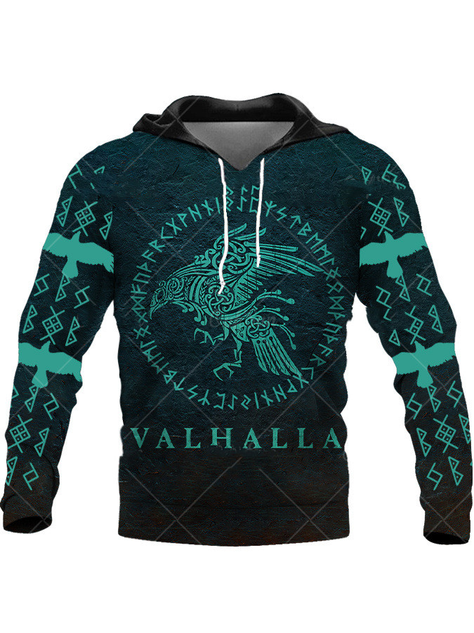 Printed Sweater Street Trend Classic Hoodie