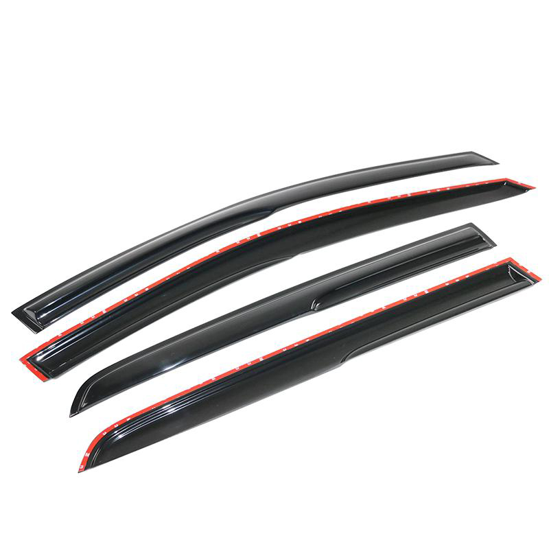 VW Golf MK7 Mugen Style Acrylic Window Visors Vent Rain Guard 4PCS