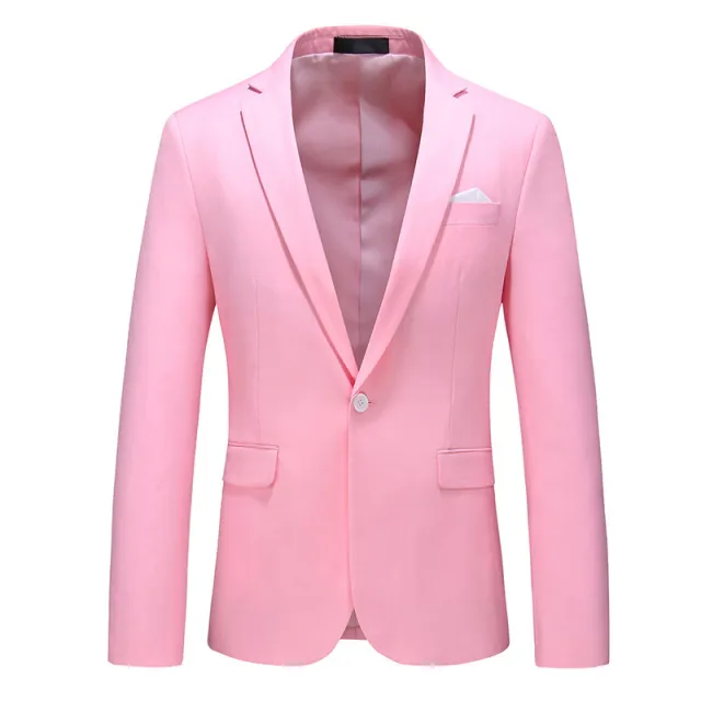 Men's Business Casual Single Western Shirt Pink - Shop at LoveMi