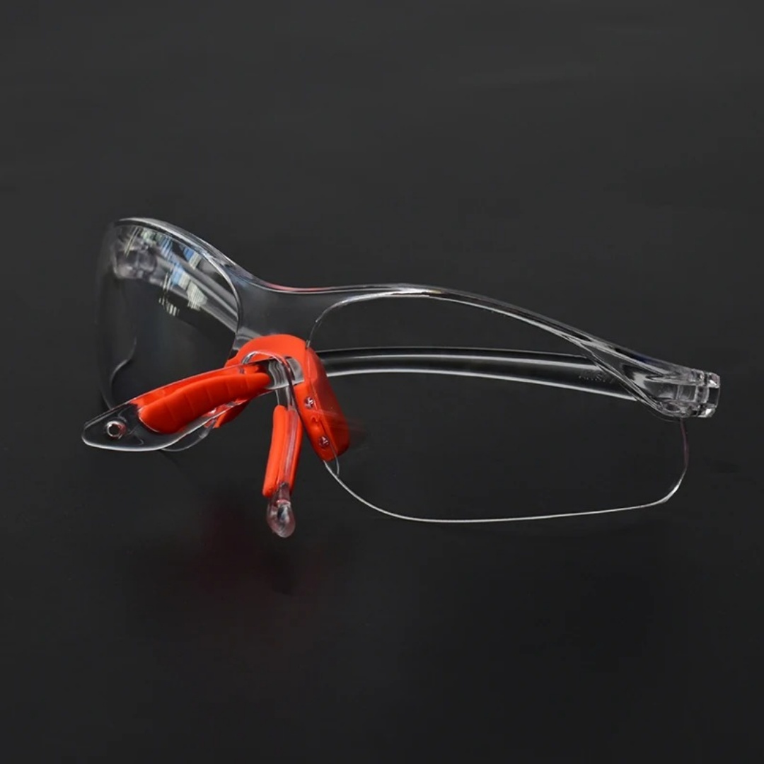 PC Material Anti Impact Wind Dust Proof Goggles Safety Riding Clear Glasses Lab — image 7