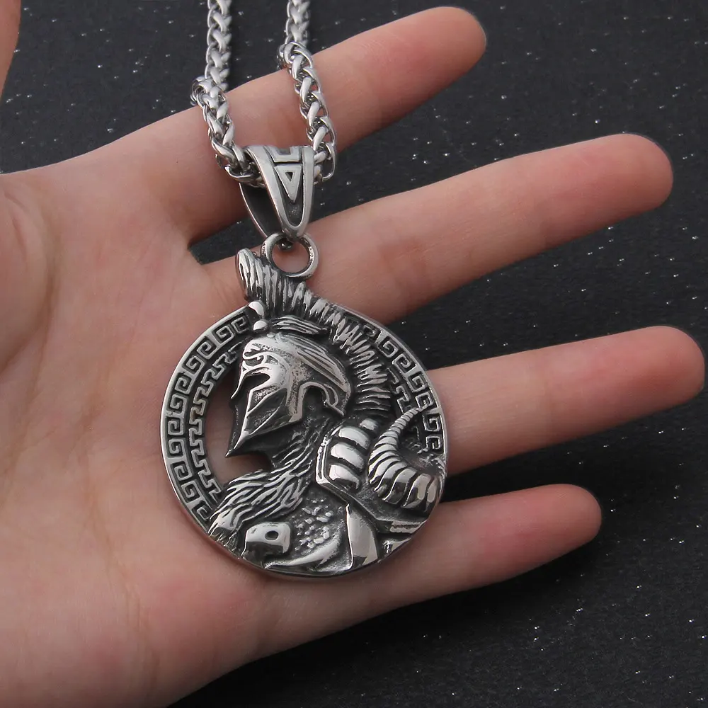 Viking Warrior Titanium Steel Pendant Stainless