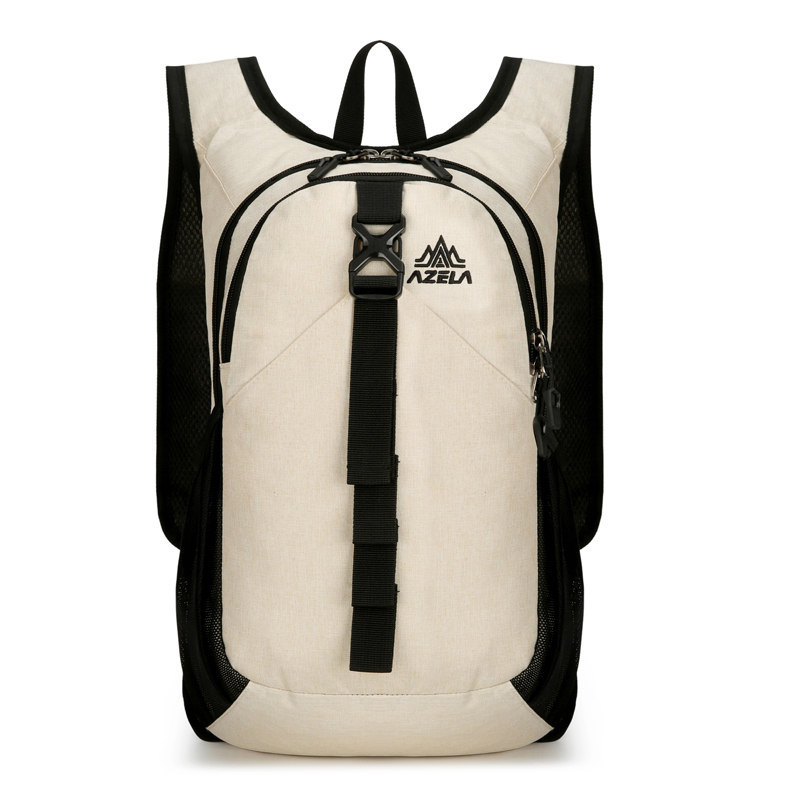 AZELA Lightweight Purple Casual Backpack, Multi-Compartment Daypack With Breathable Mesh For Daily Use, Travel, Commuting