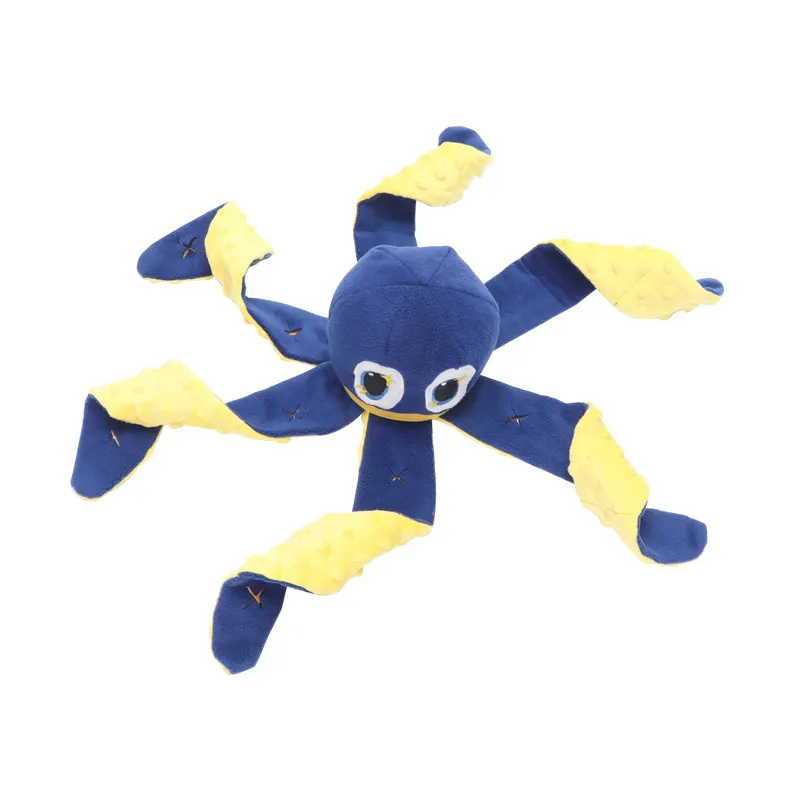 Octopus-shaped Dog Toy Paper Food Leak Pet