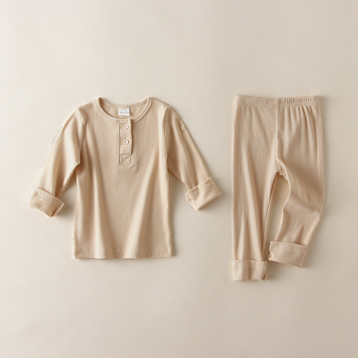 Baby Kids Pajamas Sets Girl Boy Sleepwear Suit Autumn Kids — foto 9