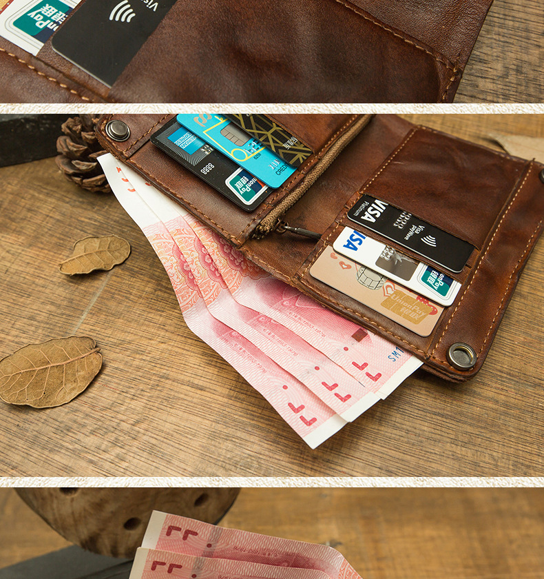 Hand Made Leather Card Holder