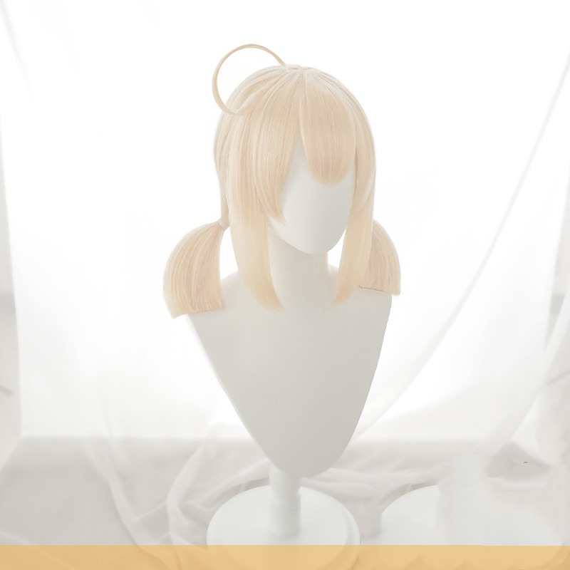 Title 4, Genshin Impact Klee cosplay wig Klee