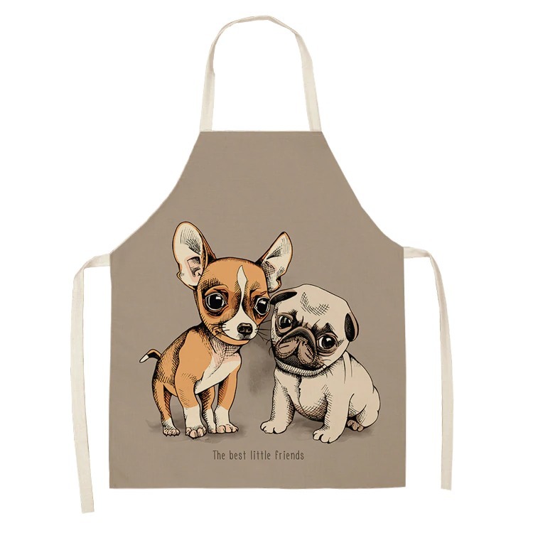 Title 4, Adult and children cotton and linen apron