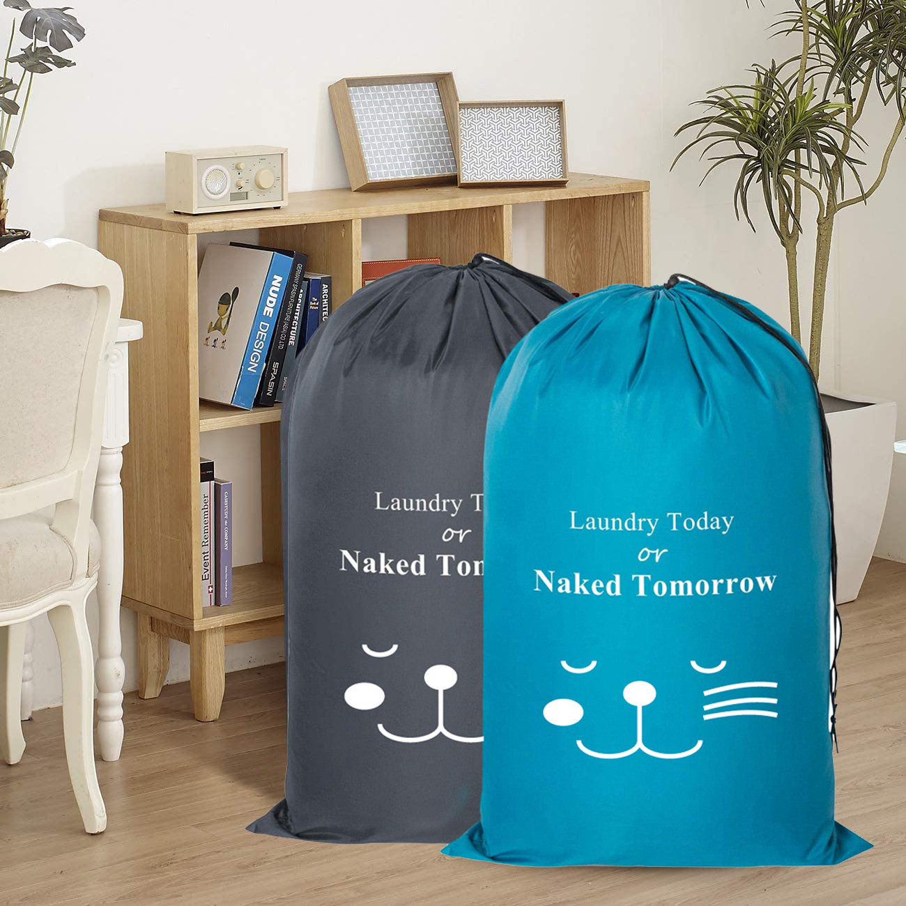 Sac à linge sale imperméable de voyage — Polyester, 2 tailles 6