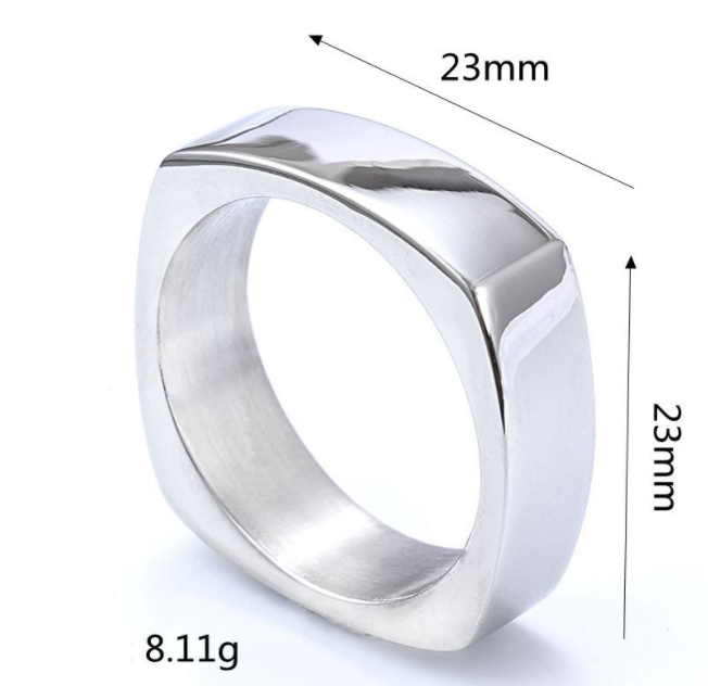 Ins Tide Wild Ring Couple Ring Tail Ring Wild Index Finger Ring