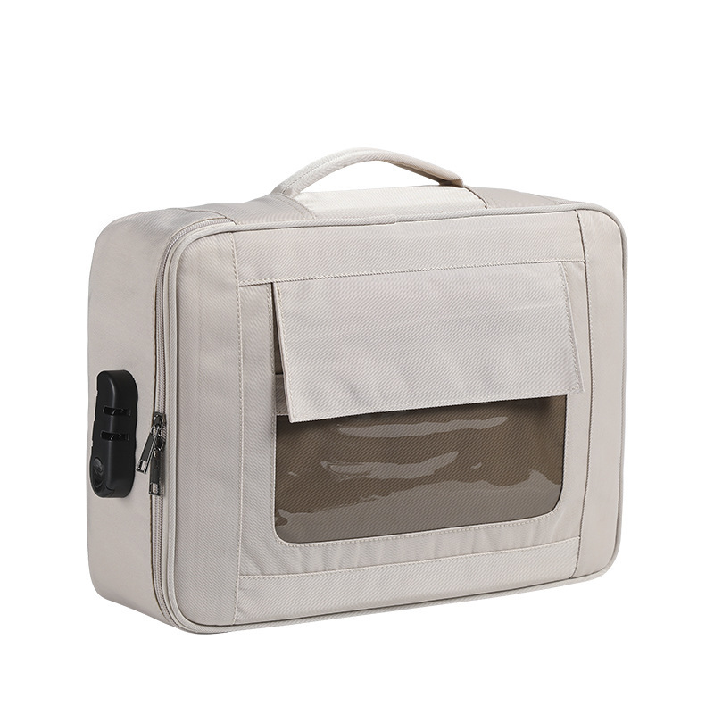 Thickened Document Storage Bag Multi-layer Large-capacity Multi-function Card Bag - Image 3