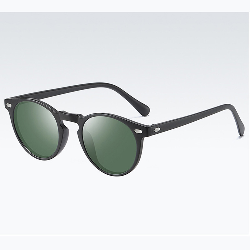 Sand black frame dark green fi