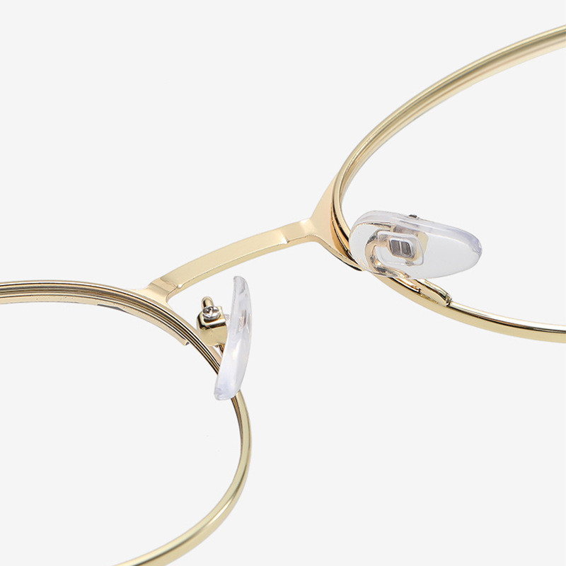 Title 5, Metal Round Eyeglass Frame Is Fashionable