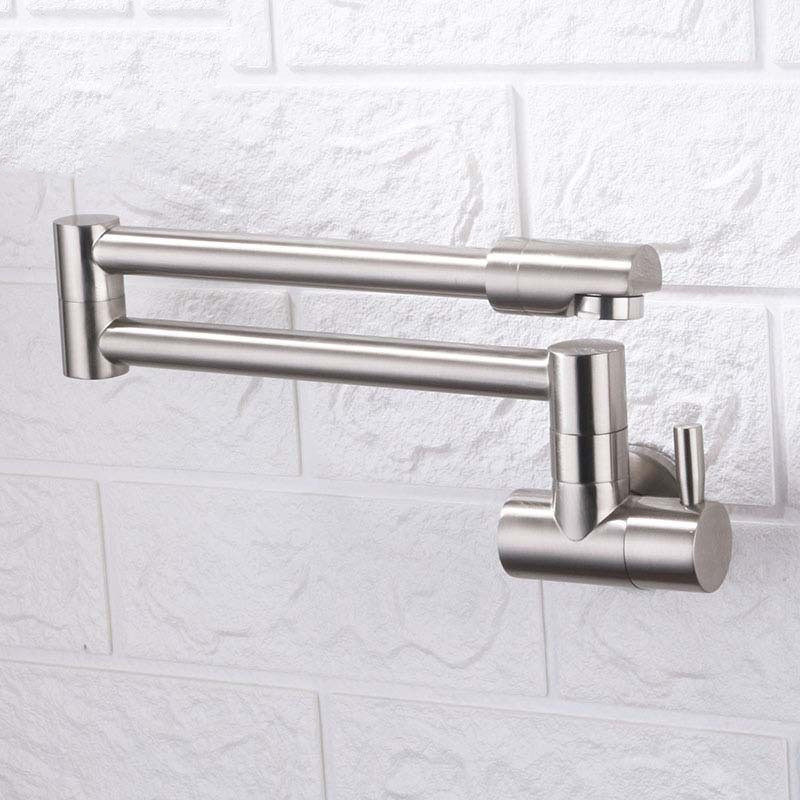 Title 4, In-wall wash basin sink balcony telescopic rota...