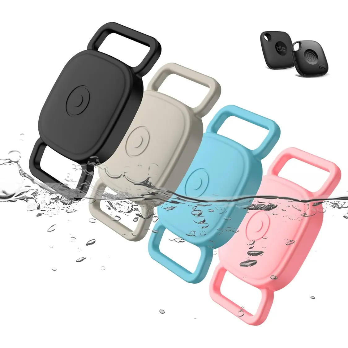 Dog Collar Holder For Tile Mate Waterproof