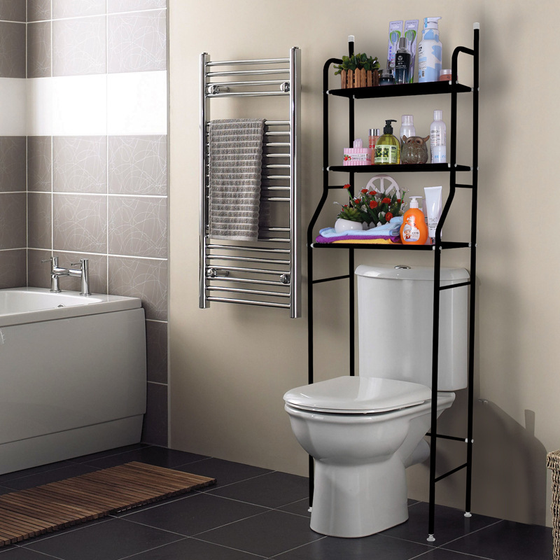 Bathroom Floor Finishing Storage Shelf Toilet - Image 7