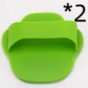 2Pcs Green