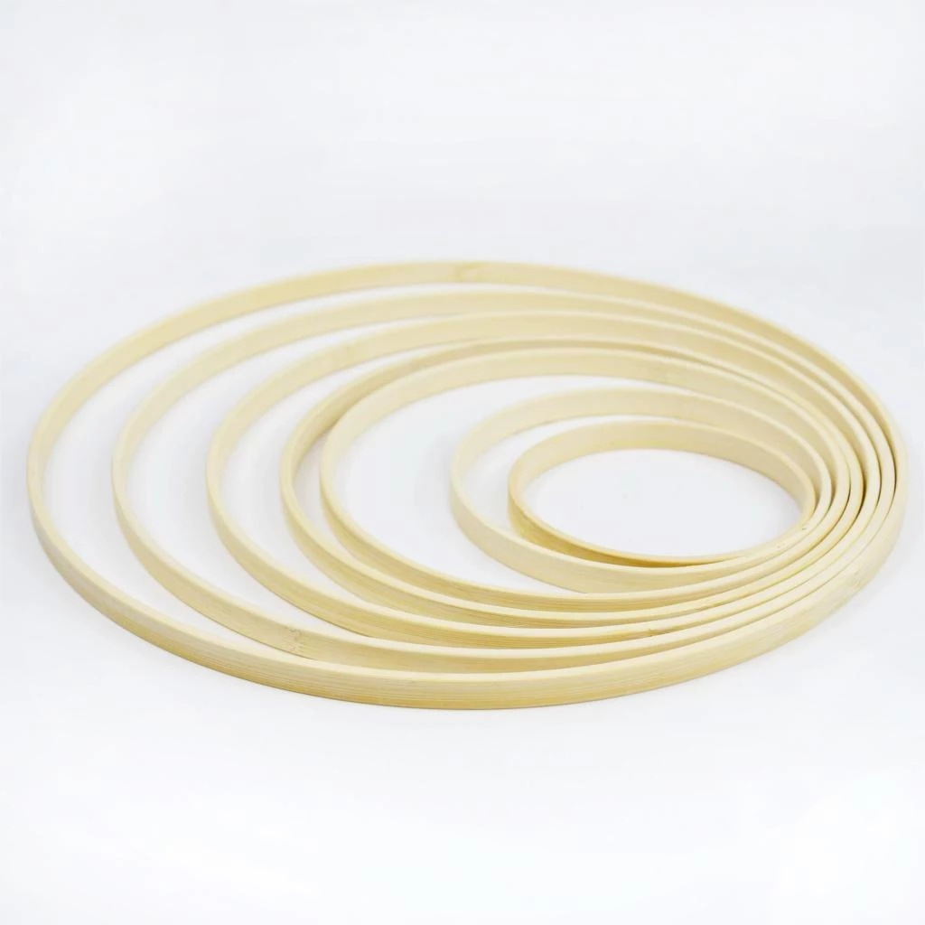 Dream Catcher Circle Bamboo Fan Frame Bamboo 15Cm - Shop at LoveMi