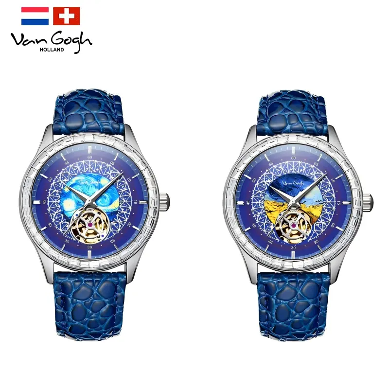 VAN GOGH Automatic Mechanical Men's Watch Artist