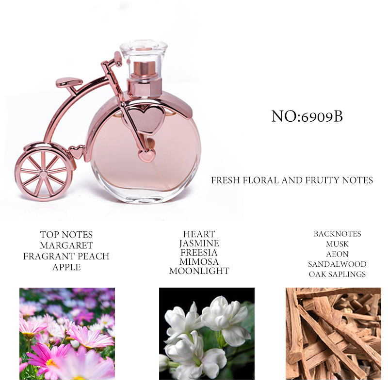 Women's Bicycle Perfume Flower And Fruit Flavor 50ml — foto 5