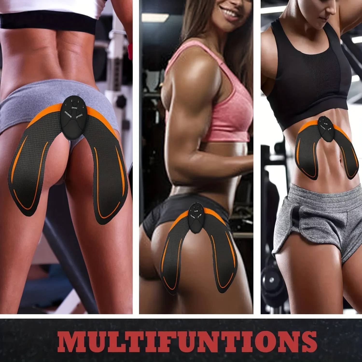 Hip Trainer, Buttock Lift Massage Device Smart Fitness Exercise Gear Home Office, Portable U-Shape Butt Lifting Workout Equipment Gifts For Women – image 7