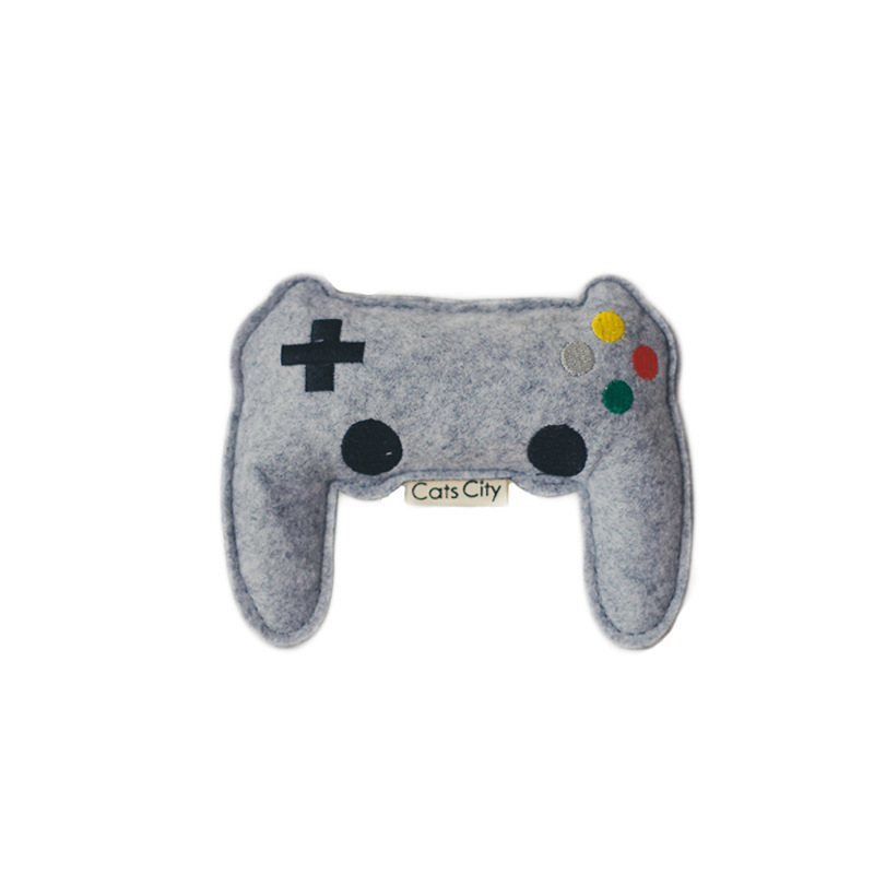 Catnip Toy Felt Game Handle Funny Cat Artifact