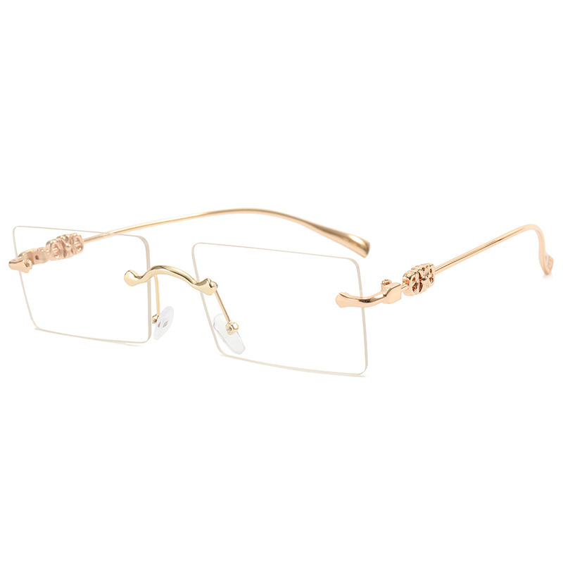 Title 11, Fashion Rimless Cut Edge New Gradual Change Sun...