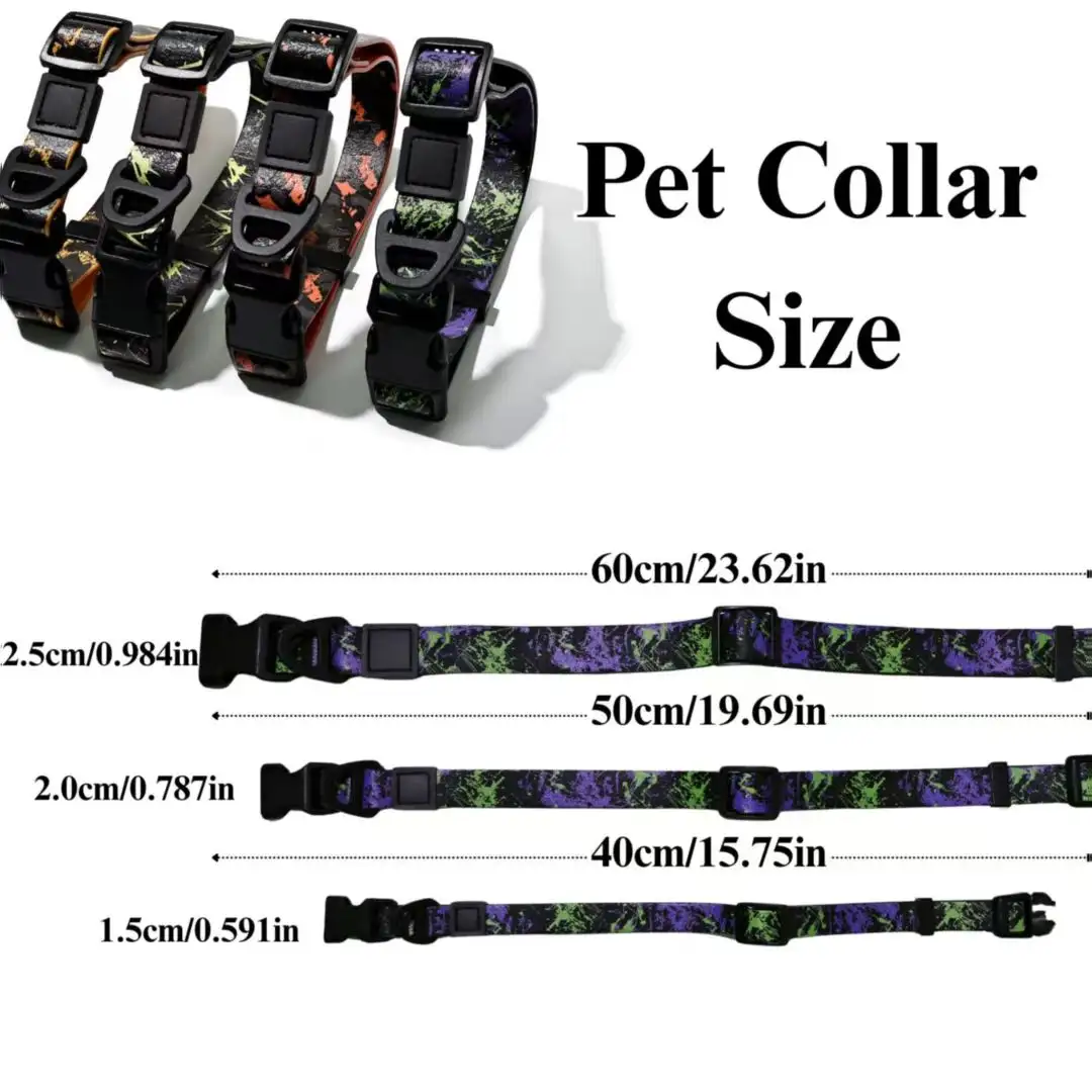 UV Printing Camouflage Embossed Pet Leash Set Is A Perfect Combination Of Style And Functionality Specially Designed For Pets' Outdoor Activities. Every Detail 