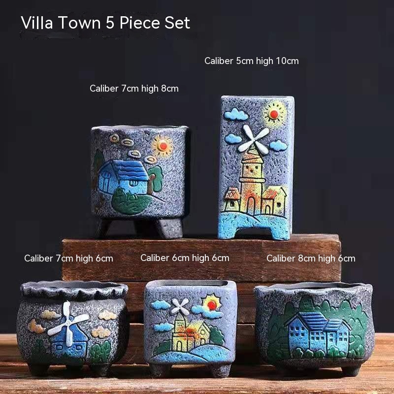 Retro Town 5 Sets