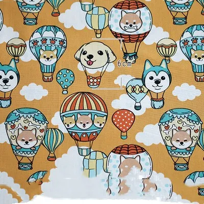 Hot Air Balloon Patchwork DIY Baby Clothes Baby Clothing Fabric No.2 - Shop at LoveMi