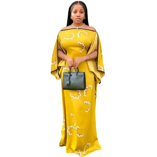 Women's Basic Autumn Long Sleeve Split Dress Yellow - Shop at LoveMi
