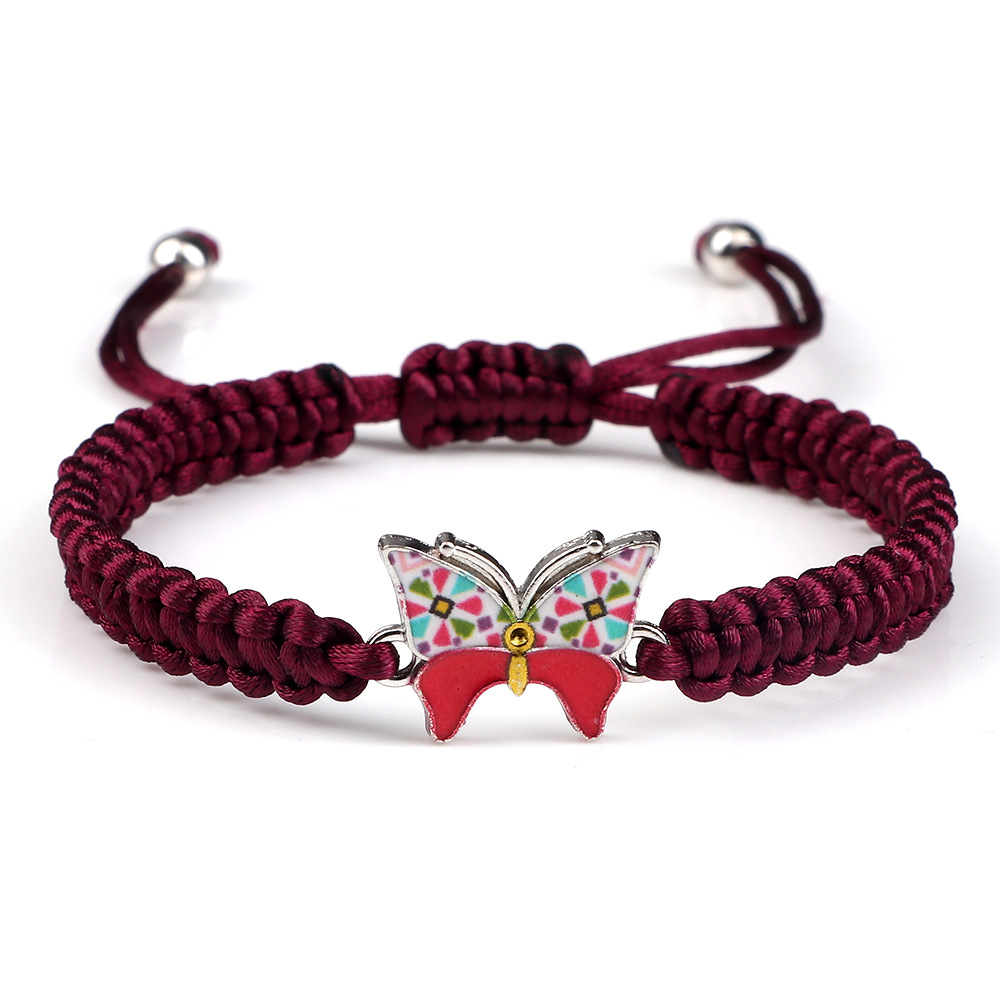 Title 5, Nueva pulsera de mariposa, cuerda de mano de pr...