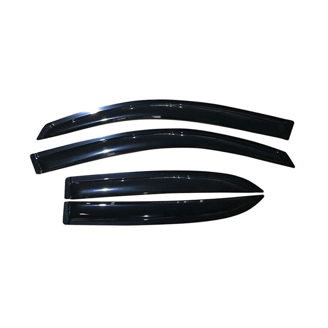 Fits 05-09 Chevy Equi 06-09 Pontiac Torrent Acrylic Window Visors Rain Guard — foto 4