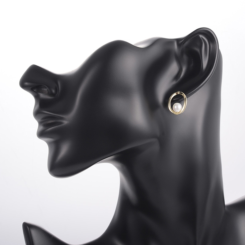 European And American Design, Fashionable And Beautiful Pearl Earrings, Simple