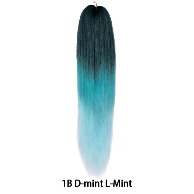 Kani Karen Silk Chemical Fiber Wig Braid Braided Hair Extension Pull Block Big Braid 3Color - Shop at LoveMi