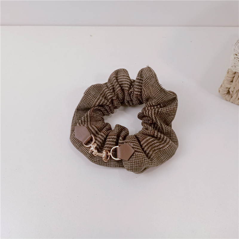 Simple Plaid Headband Fabric Hairband Temperament Striped Hairband - Shop at LoveMi